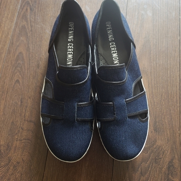 HP. Opening Ceremony Binx Denim Flatform - Picture 4 of 9